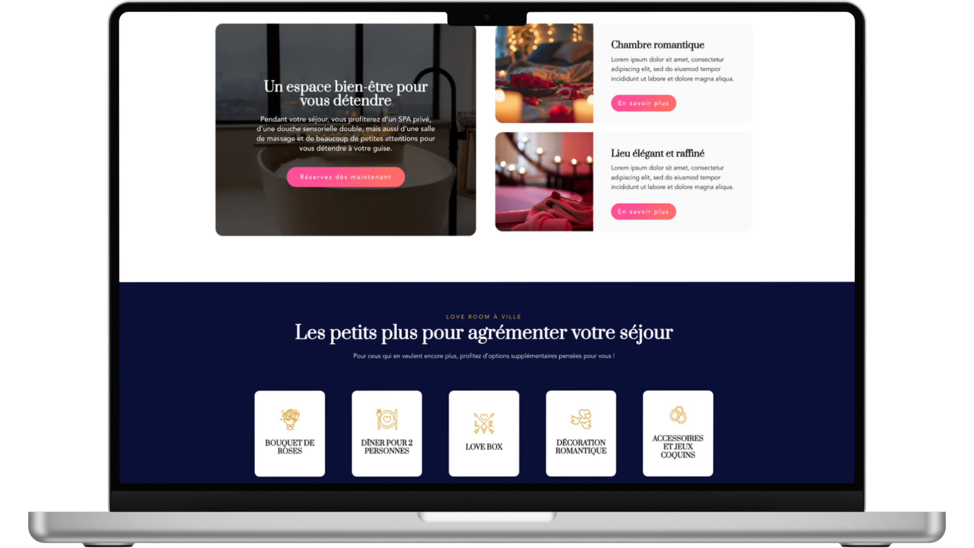 Site Love Room macom.immo