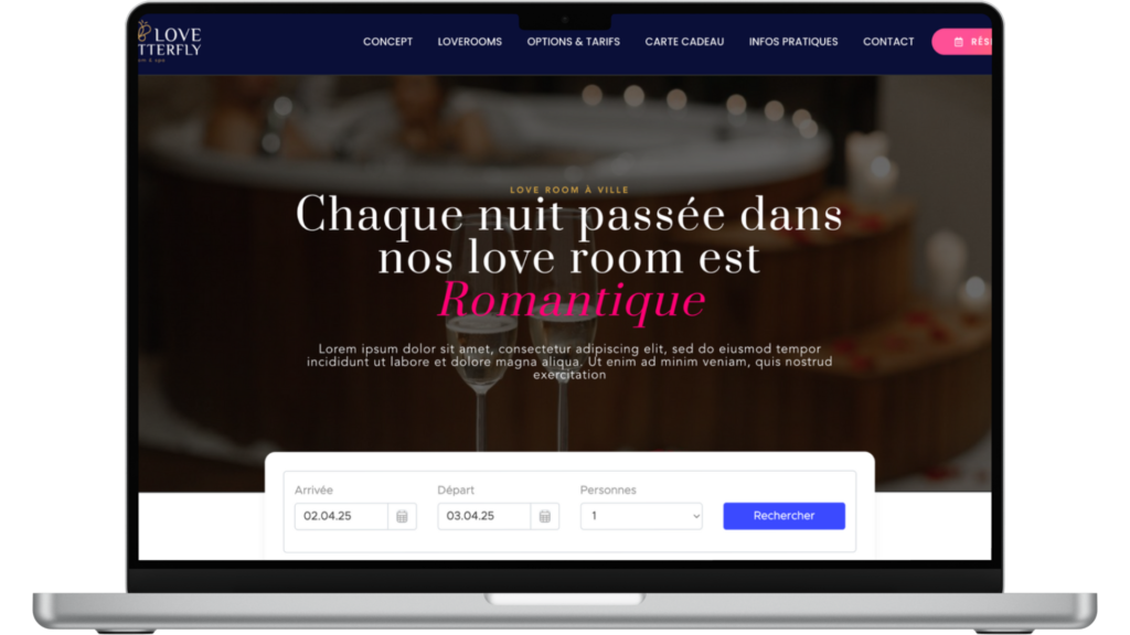 Site Love Room macom.immo